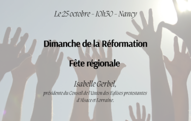 Dimanche de la Réformation, Fête régionale à Nancy