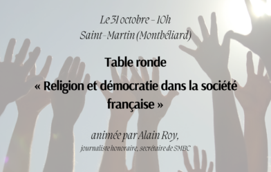 Table ronde: « Religion et démocratie dans la société française »