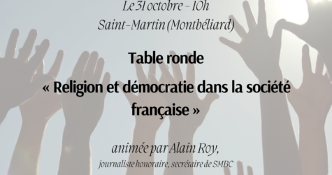 Table ronde: « Religion et démocratie dans la société française »